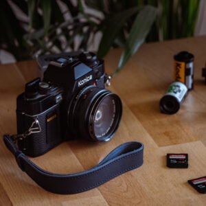 Dragonne Bleu Nuit avec surpiqure